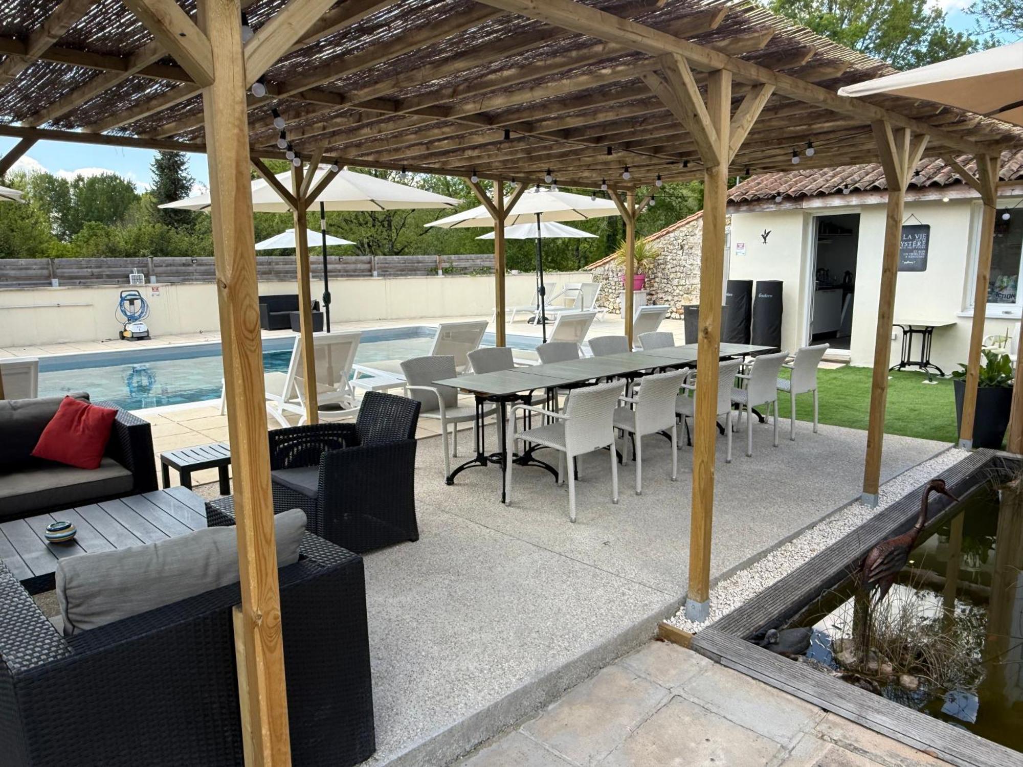Chambre D'Hotes Naturiste Le Jardin Des Hirondelles Blanzaguet-Saint-Cybard Eksteriør billede